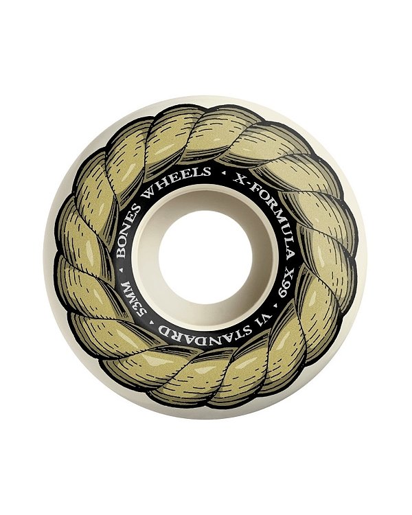 BONES WHEELS X-Formula Skateboard Wheels XF STANDARD 53mm V1 X-FORMULA 99A 4PK