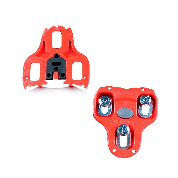 Taco Look Kéo Cleat Vermelho Float 9 Graus Pedal Speed