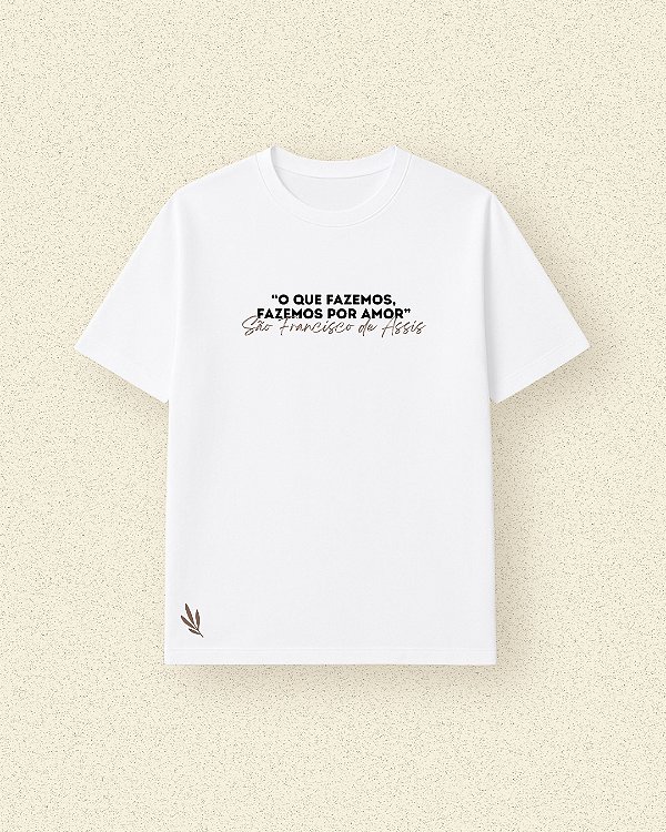 Camisa São Francisco de Assis