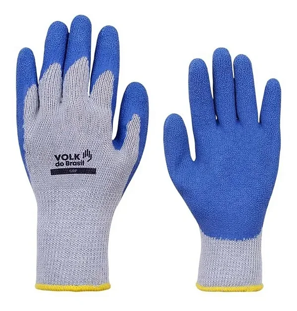 Luva De Segurança Em Malha E Látex Ca 18007 - Volk