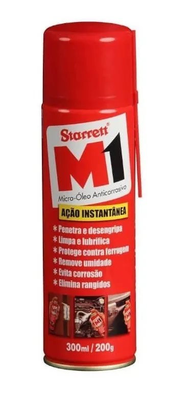 Lubrificante Spray Desengripante 300 Ml M-1 - Starrett