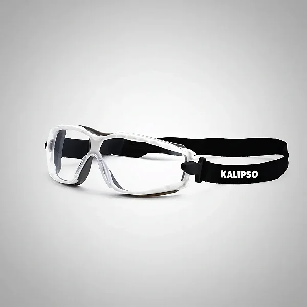 Óculos Proteção Segurança Aruba Ampla Visão Elástico Incolor