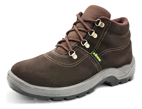 Botina Bota De Segurança Nobuck Ca 41335 Cartom