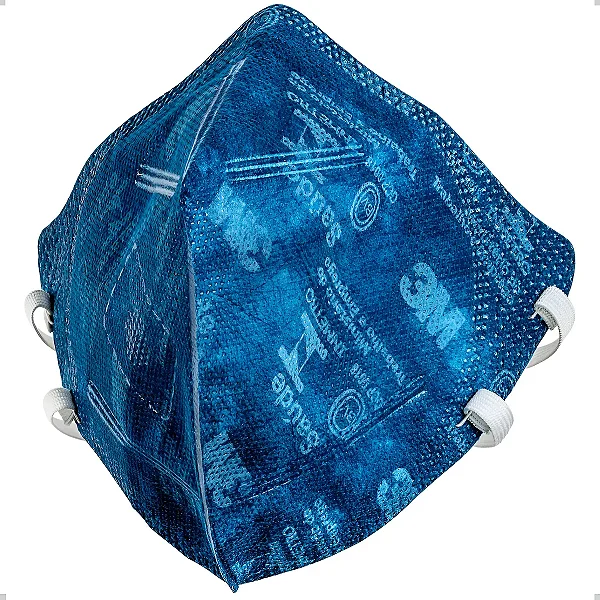 Máscara Descartável Dobrável 9820 PFF2 Sem Válvula 3M CA 41514