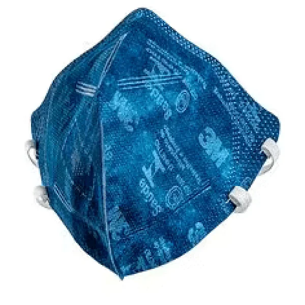 MÁSCARA DESCARTÁVEL DOBRÁVEL 9820 PFF2 SEM VÁLVULA 3M CA 41514