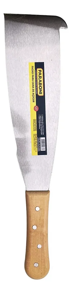 Facão Para Cana 13' Cabo Madeira Paraboni