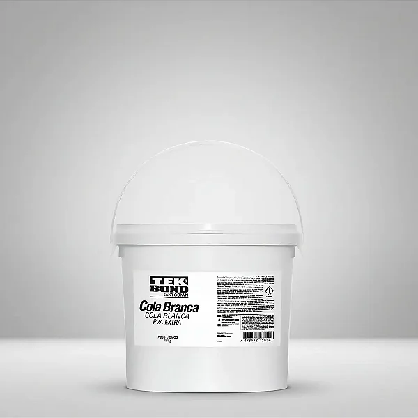Cola Cola Branca Pva Extra Balde 10 Kg Tekbond Tekbond De 10kg - Branco
