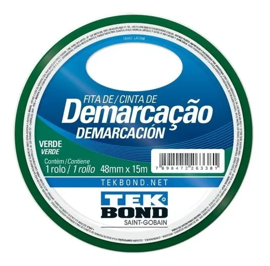 Fita Adesiva Demarcação D Solo 48x15 Chão Vidro Portas Cores