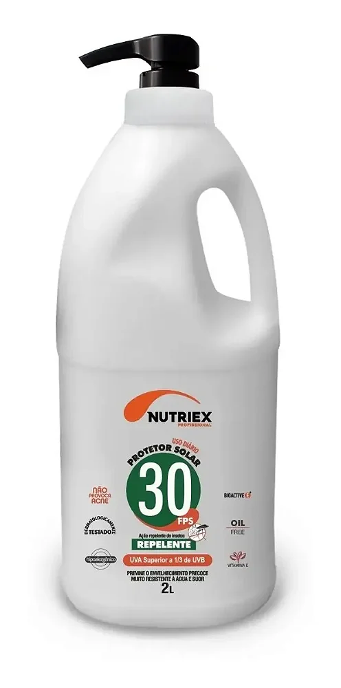 Protetor Solar C/repelente Nutriex Profissional Fps-30 2L