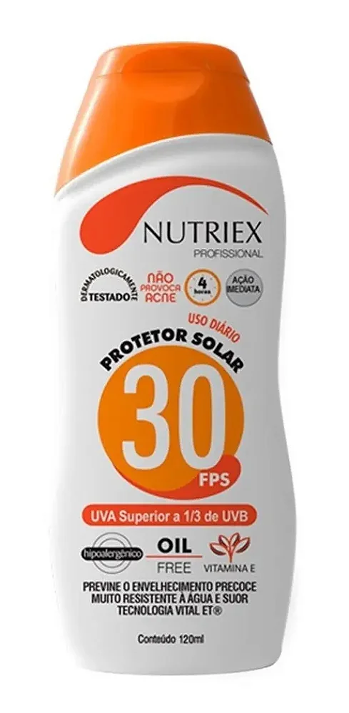 Protetor Solar Nutriex Profissional Fps-30 120ml