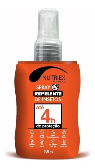 Repelente Spray Suave 4h De Proteção Nutriex Profissional Frasco 100ml
