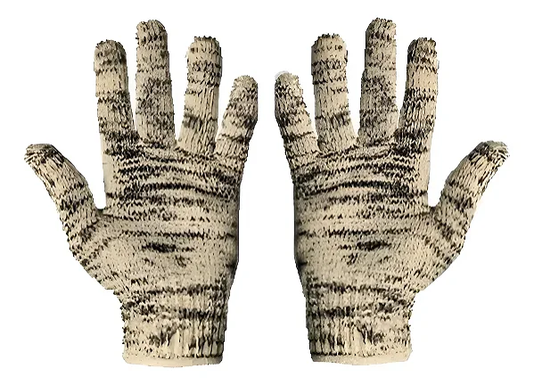 Luva Tricotada 5 Fios Mesclada Tsuzuki Cx C/ 20