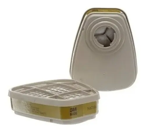 Cartucho Filtro 6006 Vap Org E Multigases 3m - Par