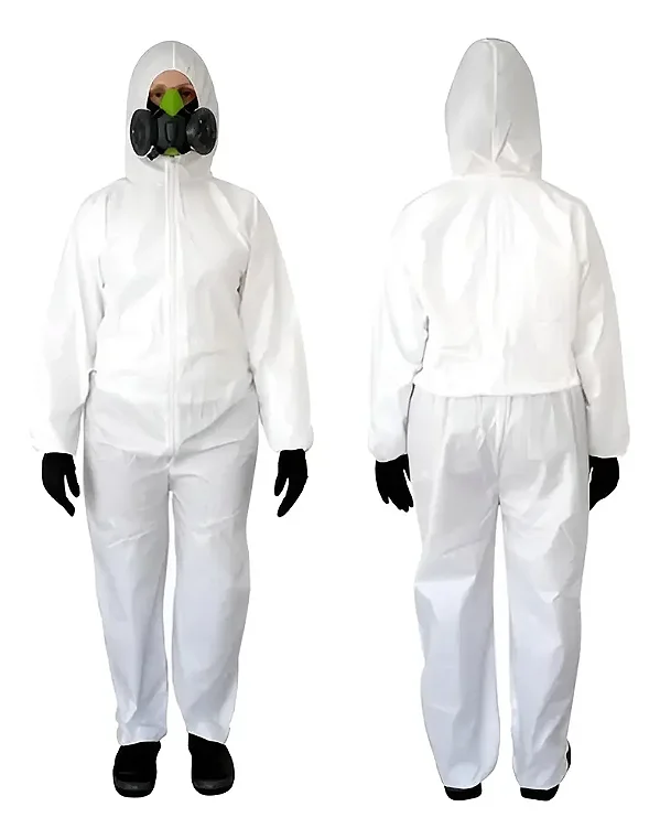 Macacão Tnt Laminado Impermeável Covertech-100 Volk