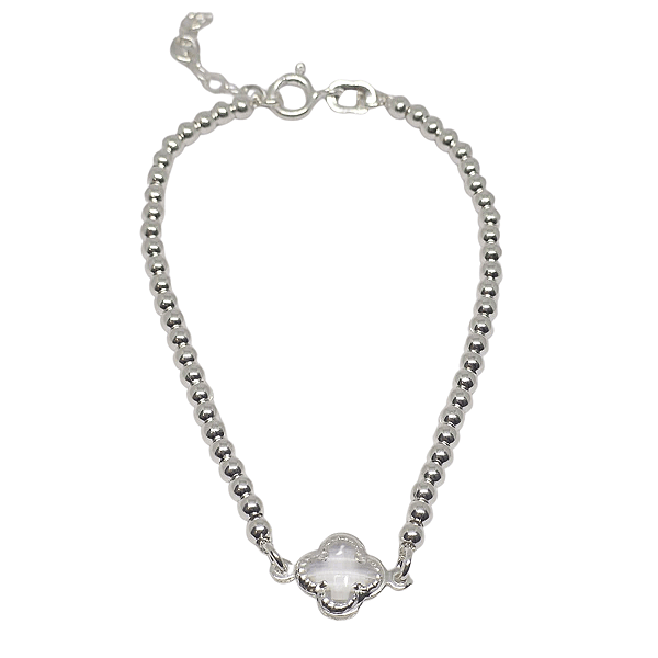 Pulseira Trevo/Bolinha