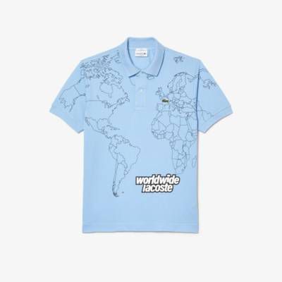 Polo Masculina Estampada