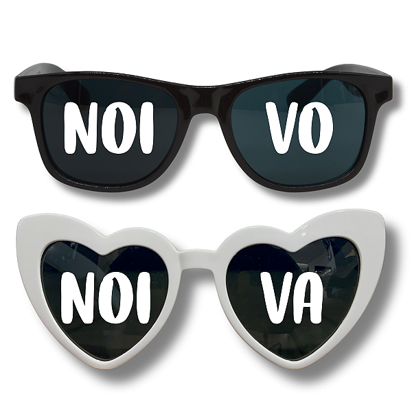 Kit 2 Óculos Escuro JOMA Para Casamento Noivo e Noiva