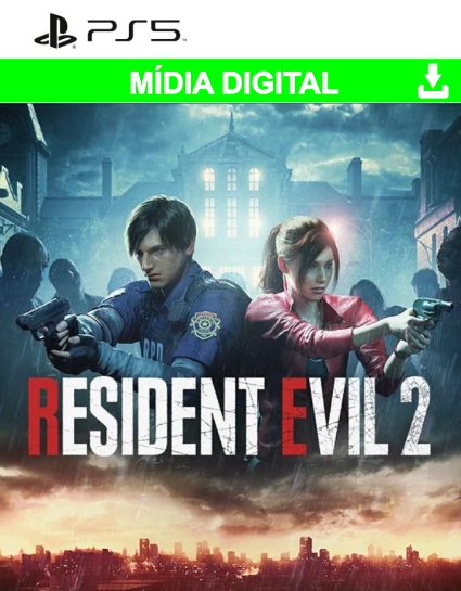 RESIDENT EVIL 2 - Mídia Digital - PS5