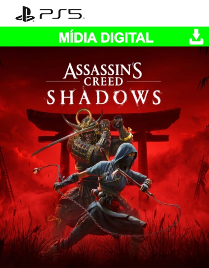 Assassins Creed Shadows - Mídia Digital - PS5