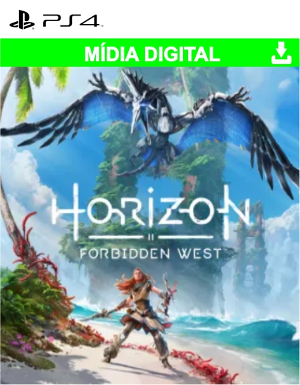 Horizon Forbidden West - Mídia Digital - PS4