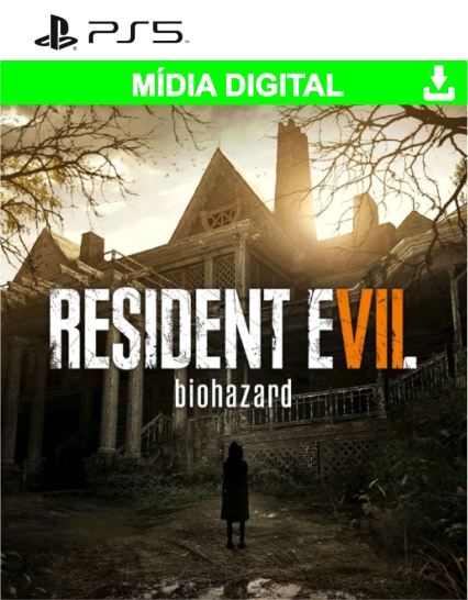 Resident Evil 7 Biohazard - Mídia Digital - PS5