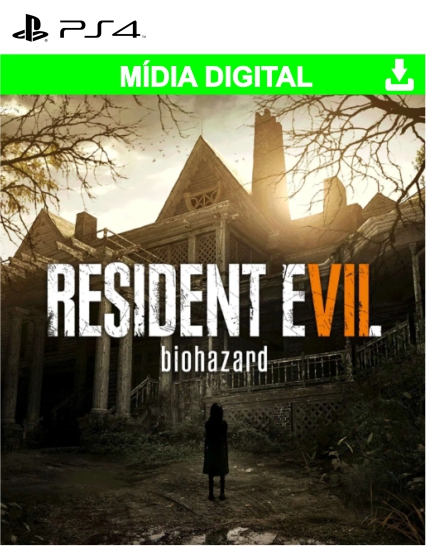 Resident Evil 7 Biohazard - Mídia Digital - PS4