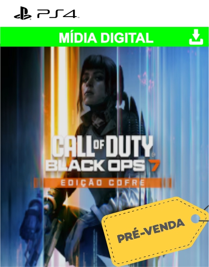 Call of Duty: Black Ops 7 - Edição Cofre - Mídia Digital - PS4