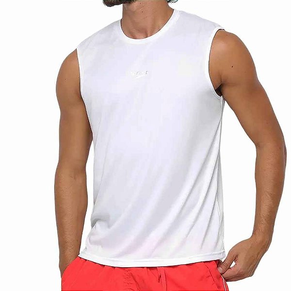 Regata Speedo Interlock Masculina Branco