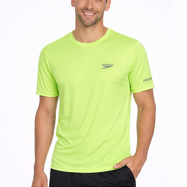 Camiseta Speedo Basic Stretch Fast Masculina Match