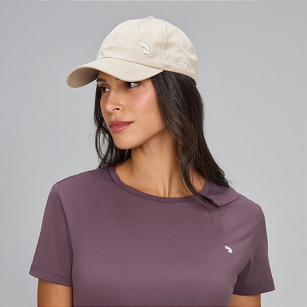 Boné Alto Giro Essential OU26 Bege Frio