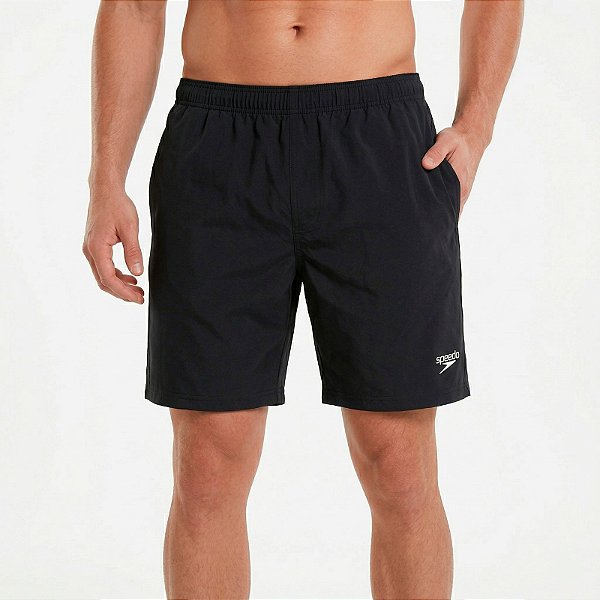 Bermuda Speedo Média Modern Masculina Preto