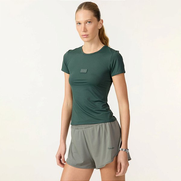 Blusa Colcci Slim Sakay WT26 Feminina Verde Tenebris