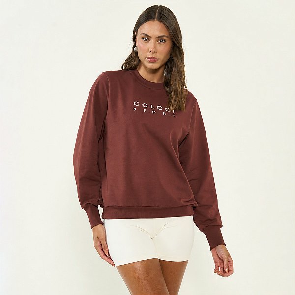Blusão Moletom Colcci Comfort Fit WT26 Feminino Terreux