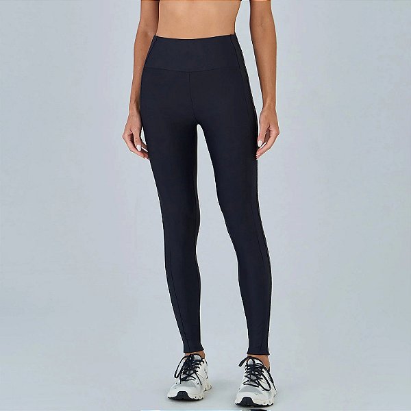 Legging Alto Giro Elástico Personalizado WT26 Preto