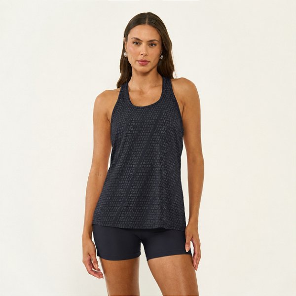 Regata Colcci Malha Sport WT26 Feminina Estampada