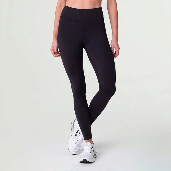 Legging Fila Flat Life II Feminina Preto/Vermelho/Branco