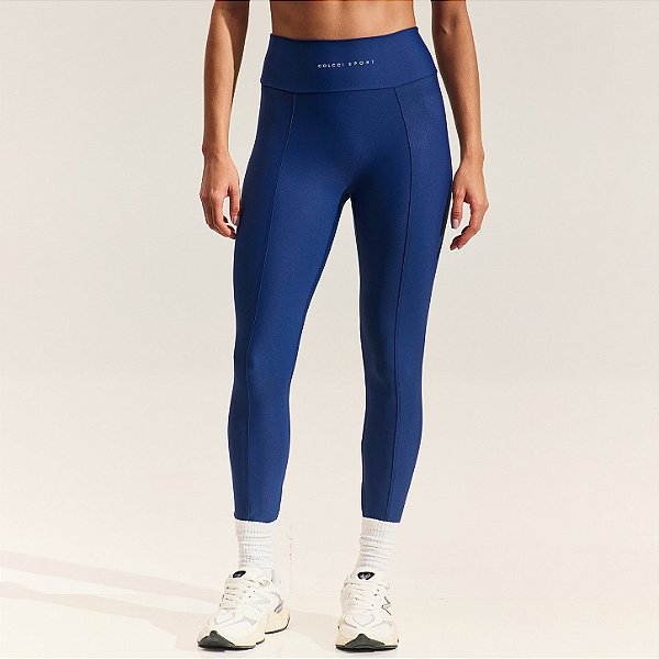 Calça Legging Colcci Perfect Fit Flexa Premium Azul Speed