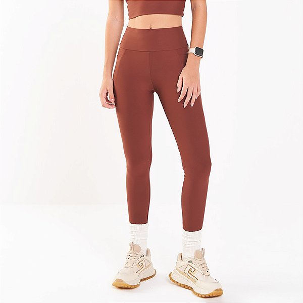 Calça Legging Colcci Maxxi Perfect Fit Marrom Marissa