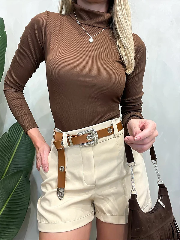 Short Feminino Alfaiataria Ananda Ref. 1220