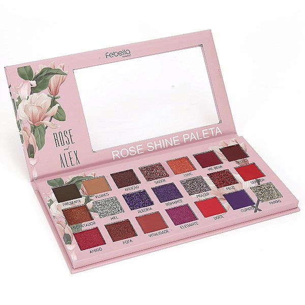 Paleta de Sombra Rose Shine 21 Febella PSO30315