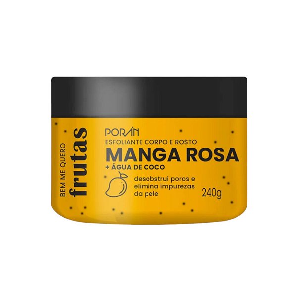 Esfoliante Corpo e Rosto Manga Rosa Porán