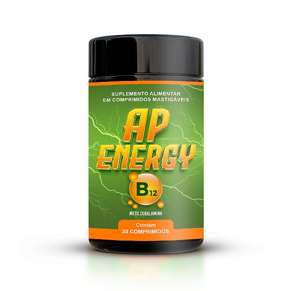 VITAMINA B12 - AP Energy (30 Comprimidos) - 1 UNIDADE