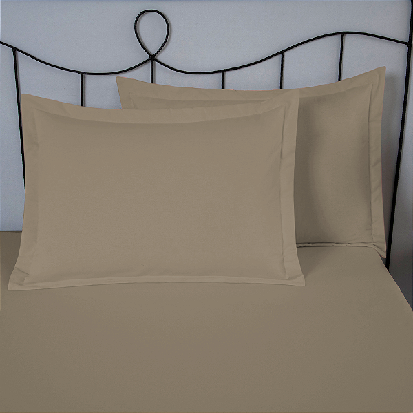 Porta Travesseiro Dia A Dia 1 Peça 70cm x 50cm 80% Algodão / 20% Poliéster Perca