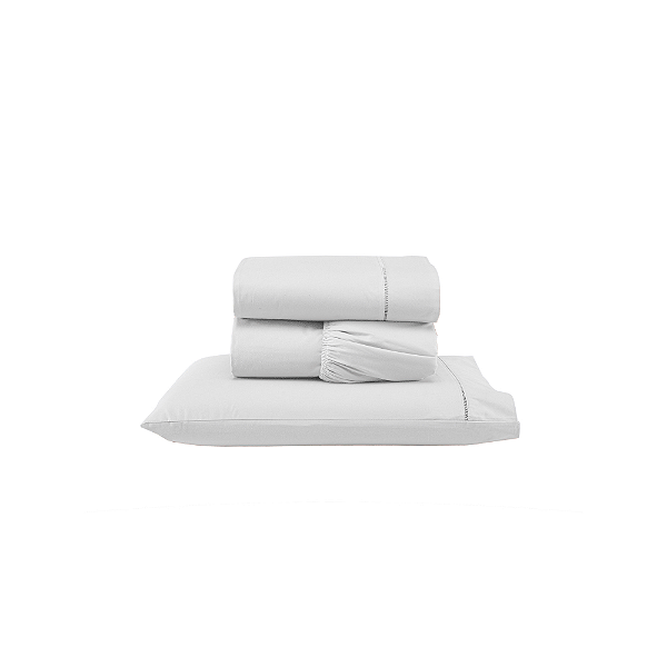 Jogo de Lençol Versatile Ponto Palito Completo 3 Peças Solteiro Micropercal