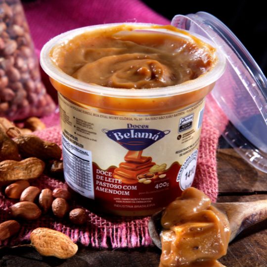 Doce de Leite Pastoso com Amendoim 400g