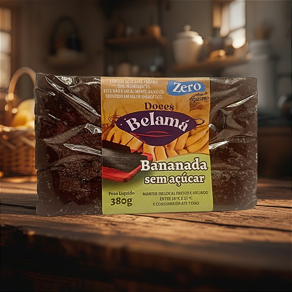 Bananada sem Açúcar 380g