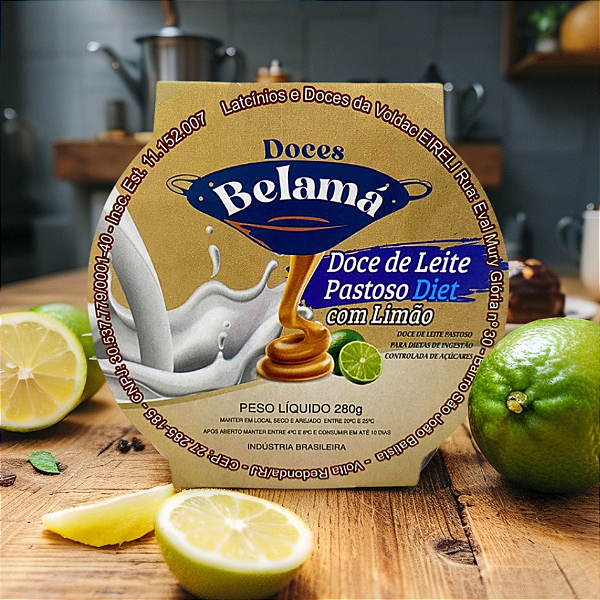 Doce de Leite com Limão Diet 280g