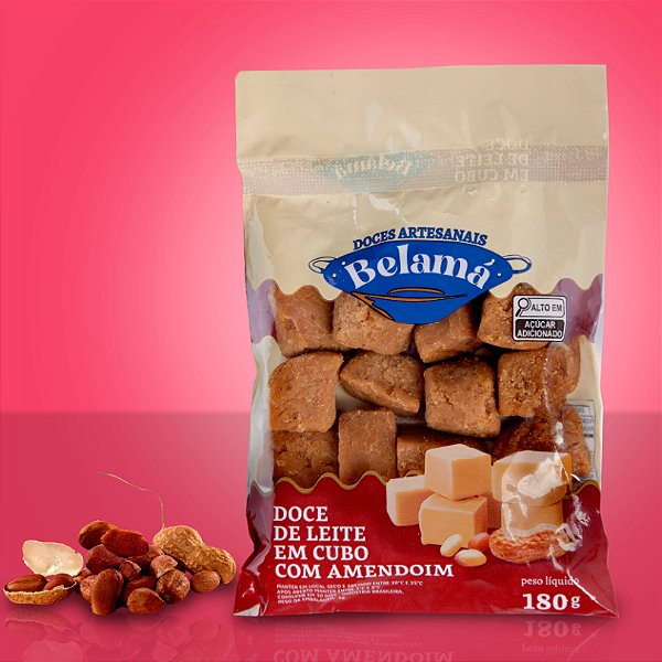 Saquinho Doce de Leite com Amendoim 180g