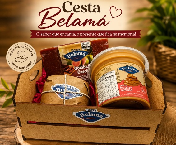 Cesta Belamá Doces