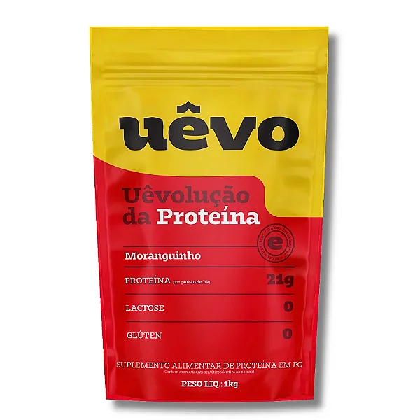 PROTEÍNA DE CLARA DE OVO DESIDRATADA REFIL 420G - UÊVO